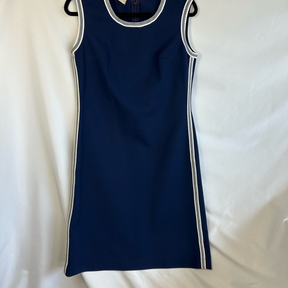 Vintage 1960s R&K Navy Knit Dress